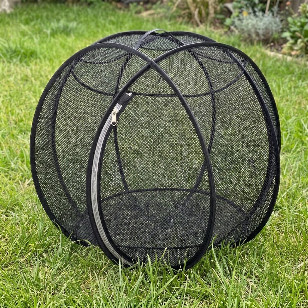 RolliKatze Katzen-Auslauf Schwarz